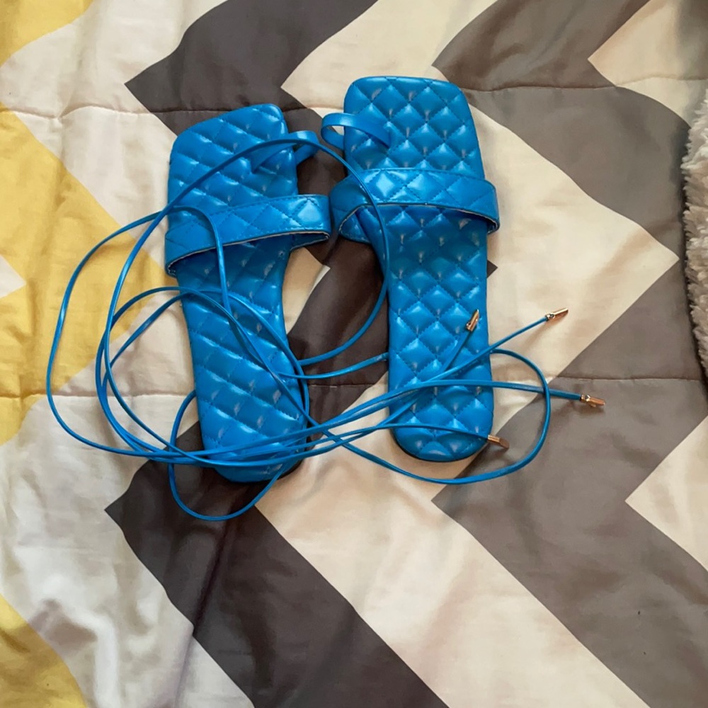 Strap up sandals